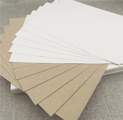 White Duplex Board With Grey Back One Side Coated